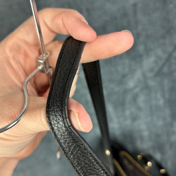 Anne Klein Black Tote Bag with Structured Design - Picture 10 of 15